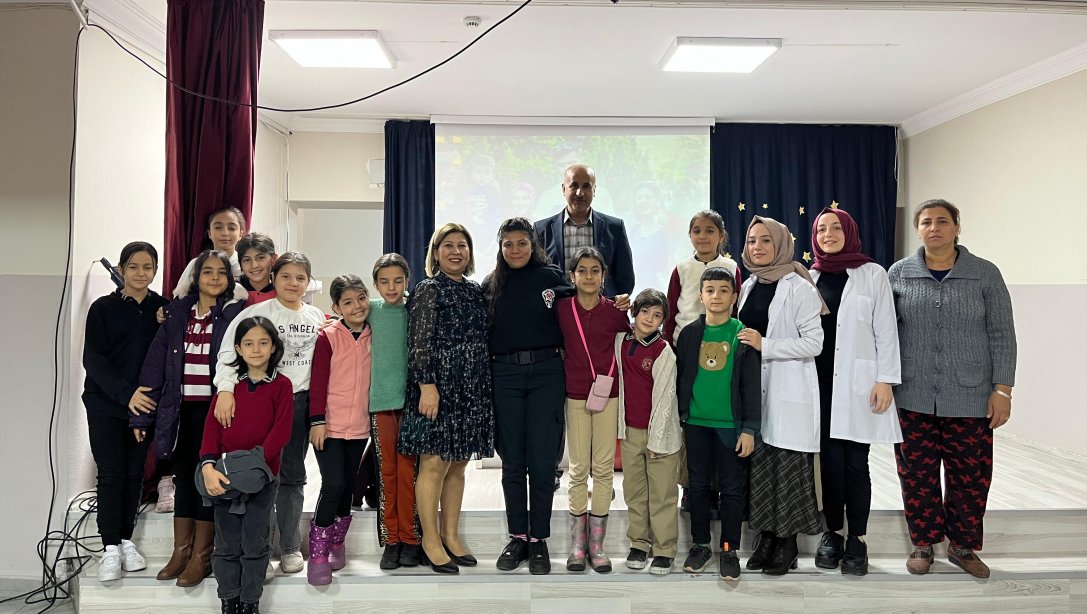 Mustafa Çakmak İlkokulu Öğrencilerine Diyabet Eğitimi Verilmiştir.